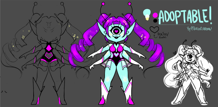 Alien Adoptable Character (2020)